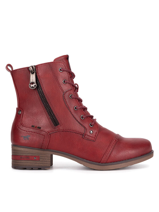 Mustang Зимни обувки 1229-513 Червен цвят на ниска цена