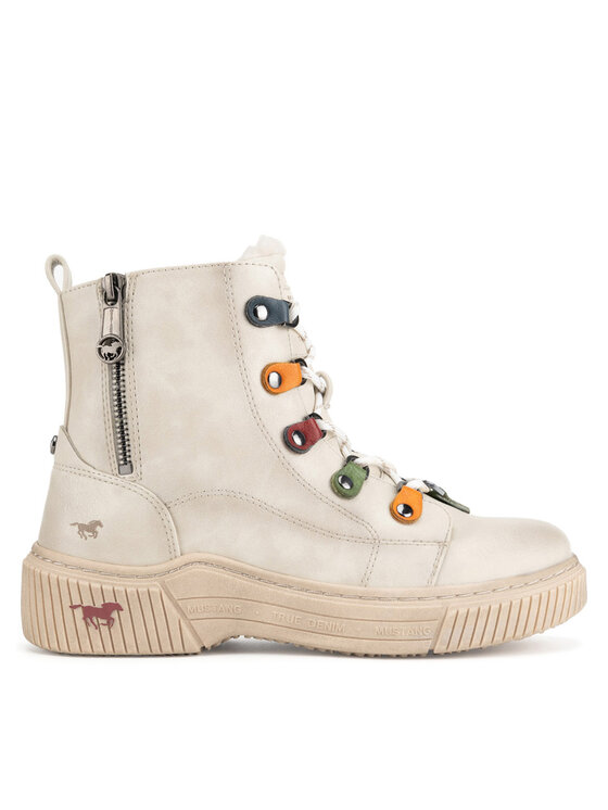 Mustang Зимни обувки 1436-601 Бежов цвят на ниска цена