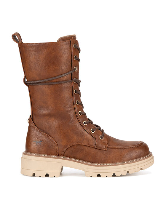 Mustang Зимни обувки 1437-503 Кафяв цвят на ниска цена