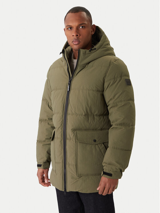 Mustang Зимно яке Oakfield 1016896 Зелен Regular Fit цвят на ниска цена