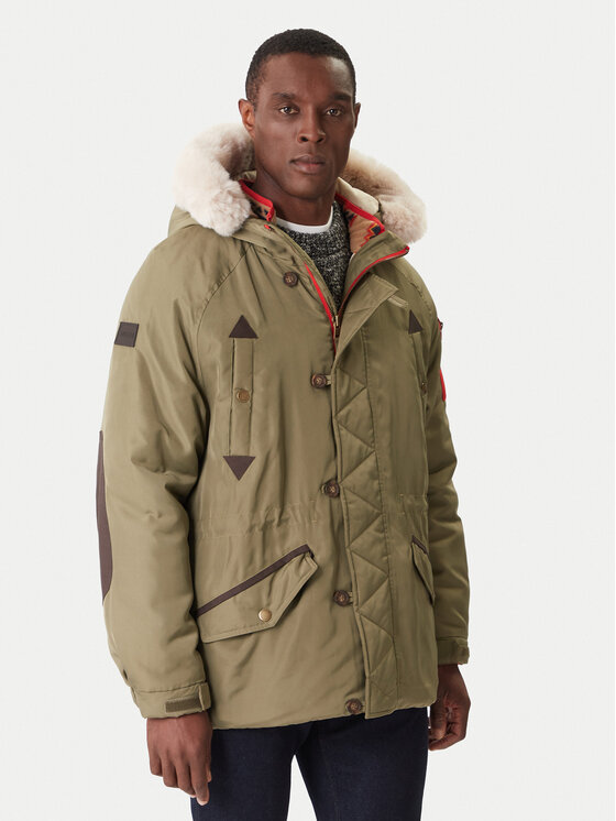 Mustang Зимно яке Scottsdale 1016900 Зелен Regular Fit цвят на ниска цена