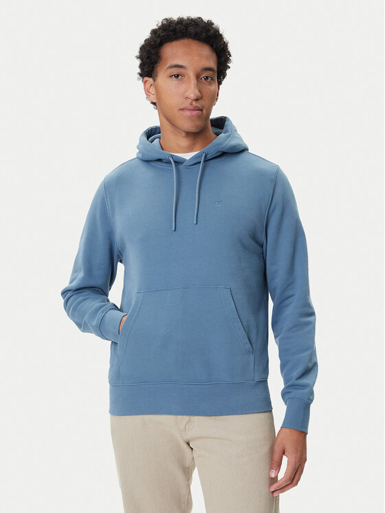 Mustang Суитшърт Bronson 1016966 Син Regular Fit цвят на ниска цена