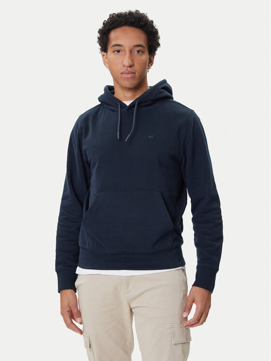 Mustang Суитшърт Bronson 1016966 Тъмносин Regular Fit цвят на ниска цена