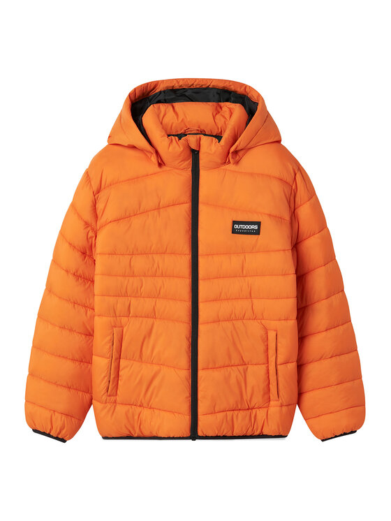 NAME IT Зимно яке 13241669 Оранжев Regular Fit цвят на ниска цена