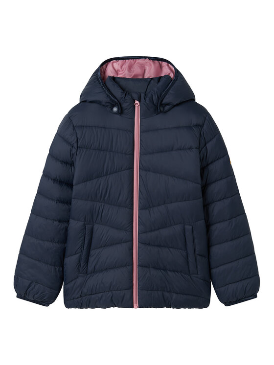 NAME IT Зимно яке 13241672 Тъмносин Regular Fit цвят на ниска цена