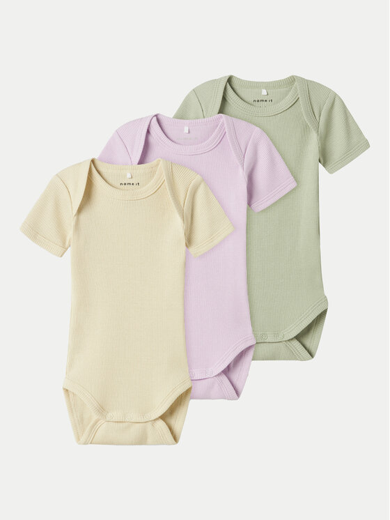 NAME IT Комплект детски бодита 13242644 Цветен цвят на ниска цена