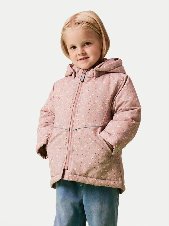 NAME IT Преходно яке 13242820 Розов Regular Fit цвят на ниска цена