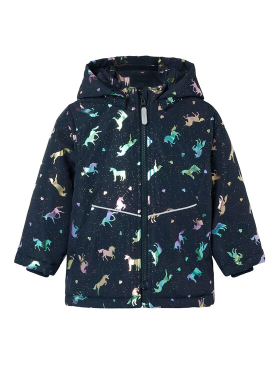 NAME IT Преходно яке 13244519 Тъмносин Regular Fit цвят на ниска цена