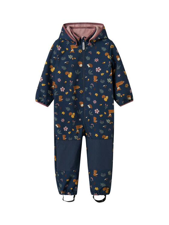 NAME IT Софтшел гащеризон 13236599 Тъмносин Regular Fit цвят на ниска цена