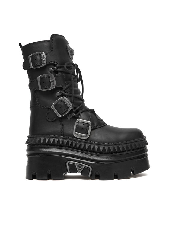 NEW ROCK Зимни обувки M-WALL373-S15 Черен цвят на ниска цена