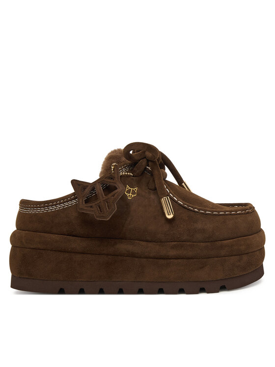 Naked Wolfe Пантофи Blizzard Кафяв цвят на ниска цена