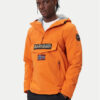 Napapijri Анорак Rainforest Pocket 2 NP0A4GMD Оранжев Regular Fit цвят на ниска цена