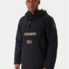 Napapijri Анорак Rainforest Winter 3 NP0A4GMC Черен Regular Fit цвят на ниска цена
