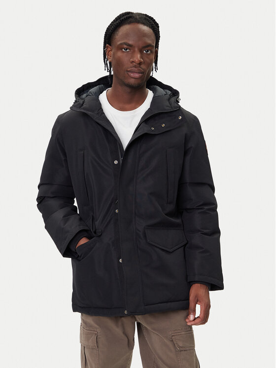 Napapijri Зимно яке A-Cornier NP0A892J Черен Regular Fit цвят на ниска цена