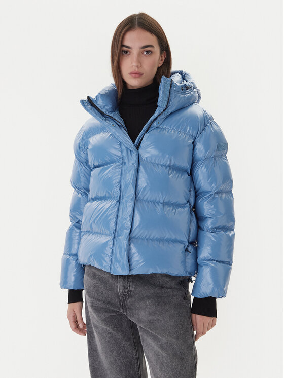 Napapijri Зимно яке A-Glane NP0A4HZ5 Син Regular Fit цвят на ниска цена