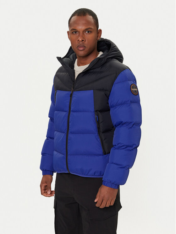 Napapijri Зимно яке A-Molveno NP0A88V2 Син Regular Fit цвят на ниска цена