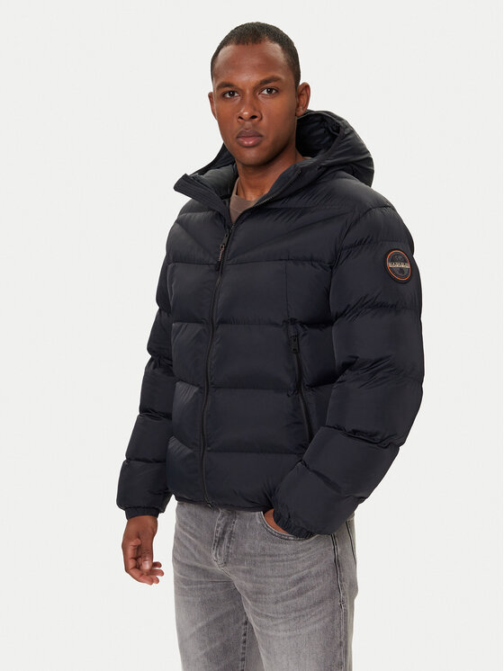 Napapijri Зимно яке A-Molveno NP0A88V2 Черен Regular Fit цвят на ниска цена