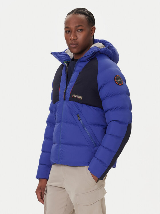 Napapijri Зимно яке Moesa NP0A4I1R Син Regular Fit цвят на ниска цена