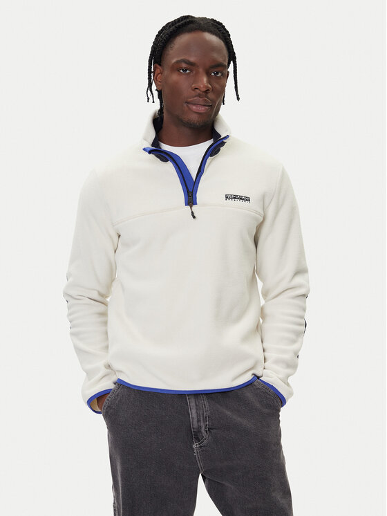 Napapijri Полар T-Dergana NP0A88UZ Бежов Regular Fit цвят на ниска цена