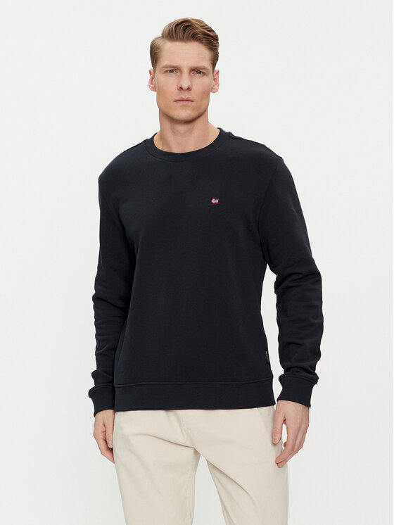 Napapijri Суитшърт Balis NP0A4H89 Черен Regular Fit цвят на ниска цена