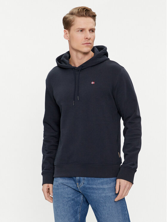 Napapijri Суитшърт Balis NP0A4H8A Тъмносин Regular Fit цвят на ниска цена