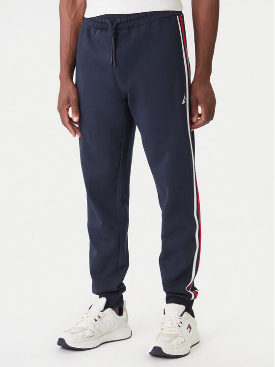 Nautica Долнище анцуг Yakima N1T04064 Тъмносин Regular Fit цвят на ниска цена