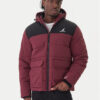 Nautica Зимно яке Pocatello FZ Coat N1T04061 Бордо Regular Fit цвят на ниска цена
