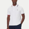 Nautica Тениска с яка и копчета Atabay N1S03424 Бял Regular Fit цвят на ниска цена