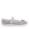 Nelli Blu Пантофи BALERINKI MOTYL IV Сив цвят на ниска цена