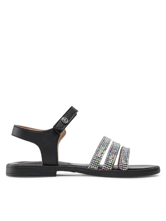 Nelli Blu Сандали CS1260-40 Черен цвят на ниска цена