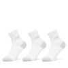 New Balance Дълги чорапи Active Cushion Quarter Socks LAS35204WT Бял цвят на ниска цена