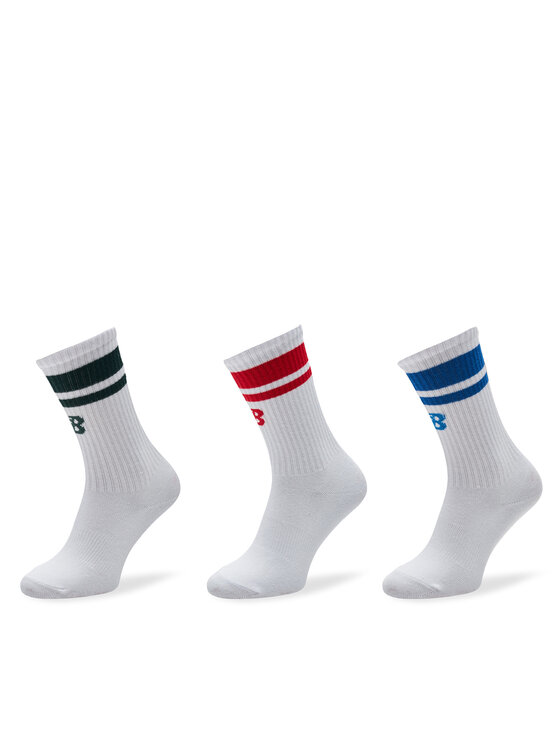 New Balance Дълги чорапи LAS32163AS5 Бял цвят на ниска цена