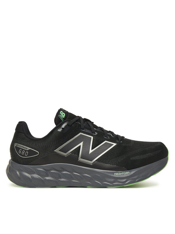 New Balance Маратонки за бягане 680 M680WBK8 Черен цвят на ниска цена