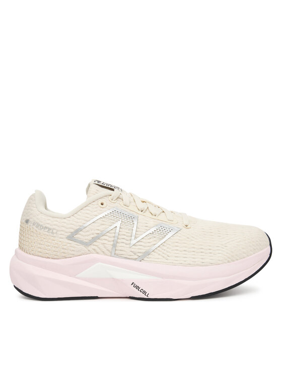 New Balance Маратонки за бягане FuelCell Propel v5 WFCPRCS5 Екрю цвят на ниска цена