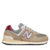 New Balance Сникърси U574SKB W Кафяв цвят на ниска цена