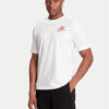 New Balance Тишърт MT53931 Бял Regular Fit цвят на ниска цена