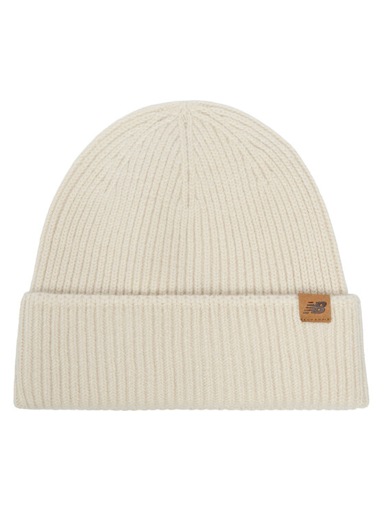 New Balance Шапка LAH43012LIN Бежов цвят на ниска цена