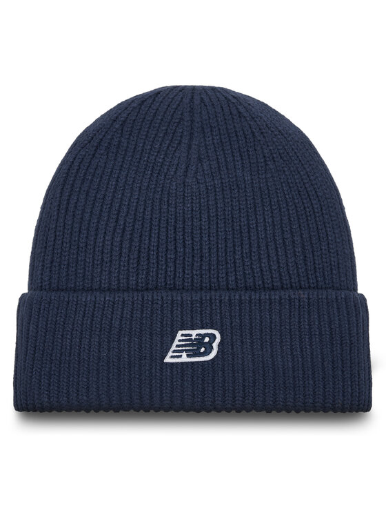 New Balance Шапка Winter Watchman Beanie Patch V3.0 LAH53008NNY Син цвят на ниска цена