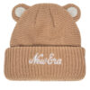 New Era Шапка Teddy Bear Ears Cuff Knit Beanie 60580794 Кафяв цвят на ниска цена