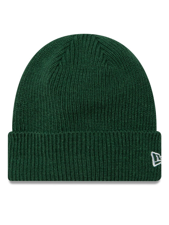 New Era Шапка Wool Cuff Knit Beanie 60424811 Зелен цвят на ниска цена