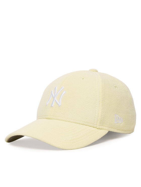New Era Шапка с козирка Cosy New York Yankees 60565256 Екрю цвят на ниска цена