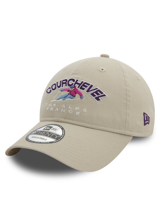 New Era Шапка с козирка Washed Courchevel Ski 9TWENTY 60580869 Бежов цвят на ниска цена