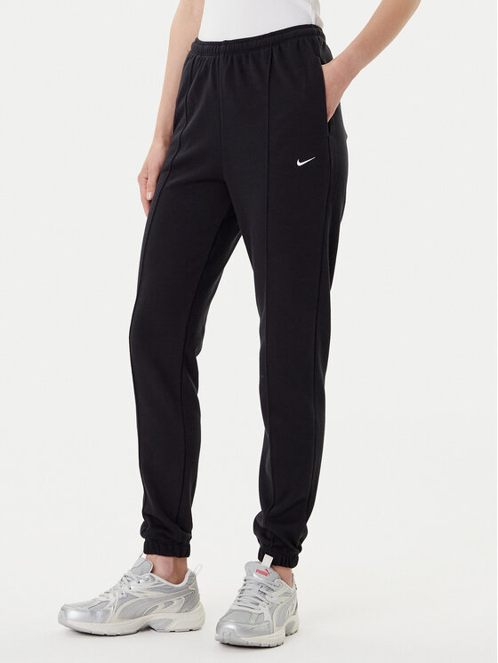 Nike Долнище анцуг Chill Terry FN2434 Черен Regular Fit цвят на ниска цена