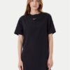 Nike Ежедневна рокля DV7882 Черен Relaxed Fit цвят на ниска цена