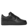 Nike Сникърси Air Force 1 '07 DD8959 001 Черен цвят на ниска цена