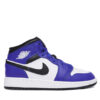 Nike Сникърси Air Jordan 1 Mid (GS) DQ8423 402 Син цвят на ниска цена
