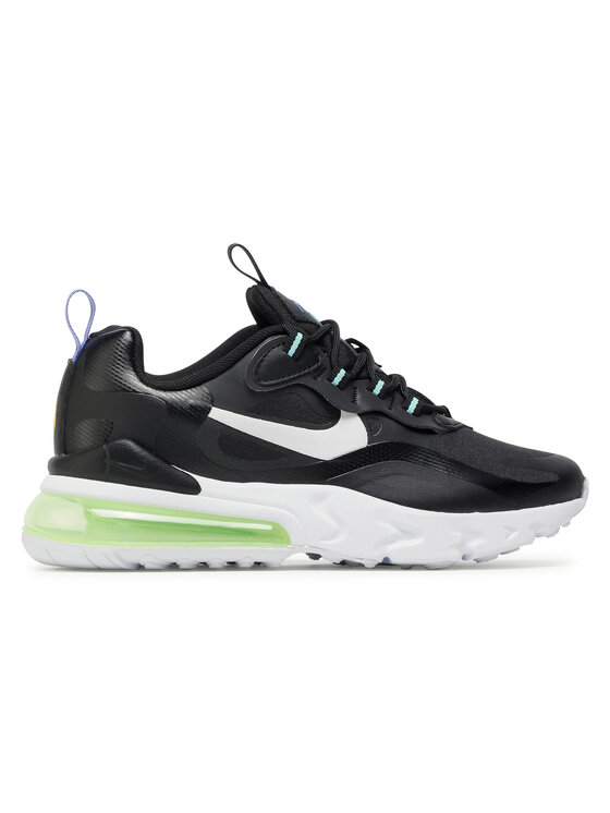Nike Сникърси Air Max 270 React (GS) CZ4212 001 Черен цвят на ниска цена