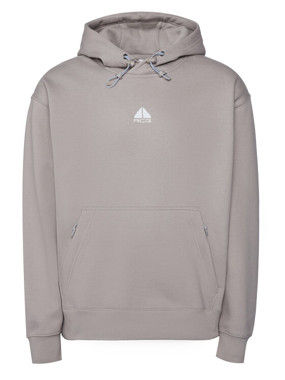 Nike Суитшърт DH3087 Сив Regular Fit цвят на ниска цена