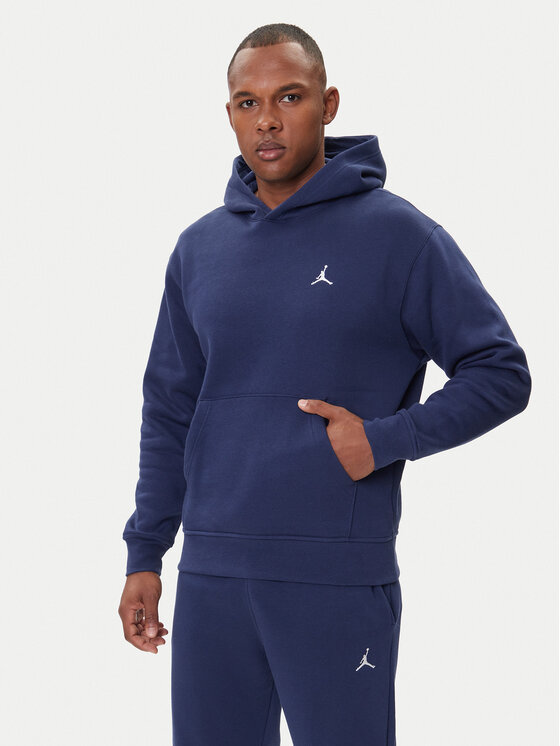 Nike Суитшърт FV7281 410 Тъмносин Regular Fit цвят на ниска цена