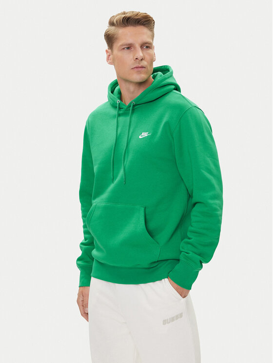 Nike Суитшърт Giannis FN3859 Зелен Regular Fit цвят на ниска цена